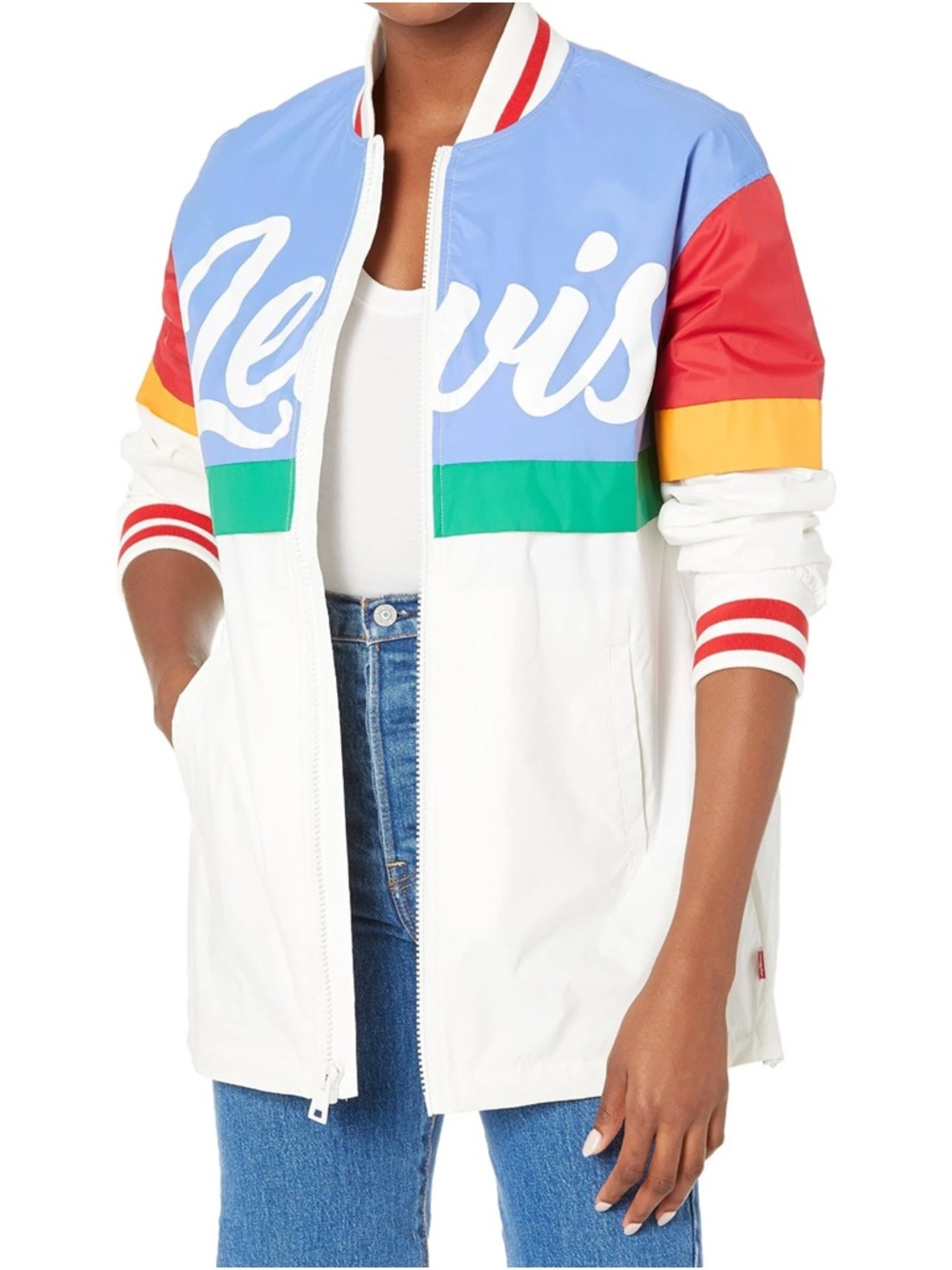 Levi’s vintage style wind breaker coat. Size Large.